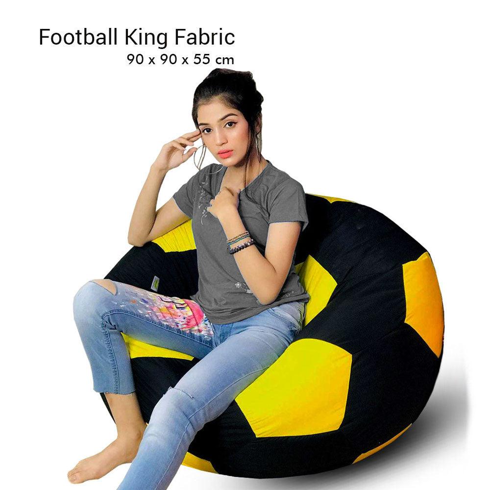 King Size Football Fabric Bean Bag -  - Relaxsit