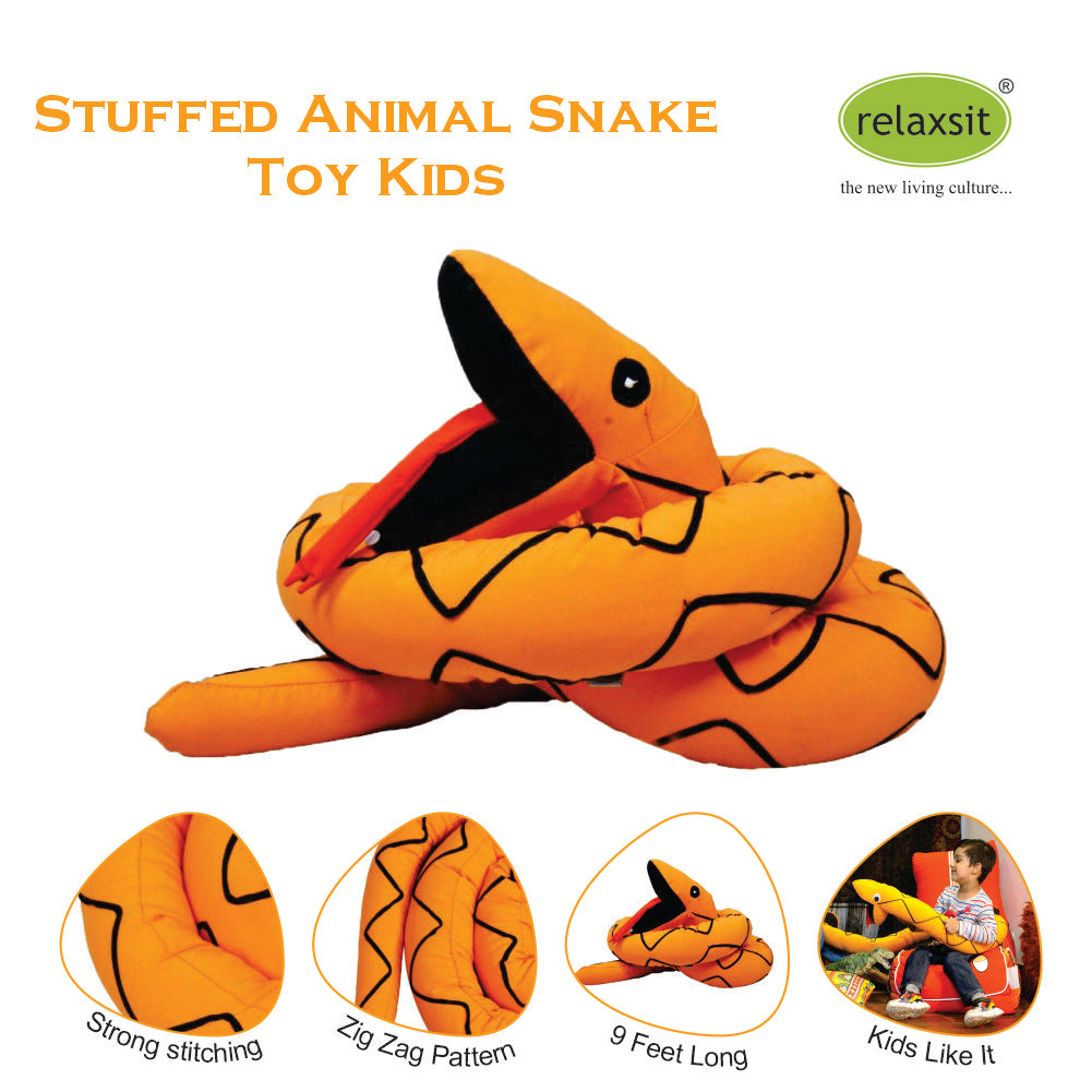 Stuffed Animal Snake Toy Kids -  - Relaxsit