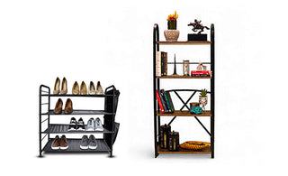 Book and Shoe Racks