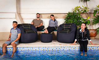  Fabric Sports Chair Bean Bag