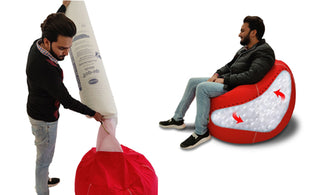 Beanbag Pakistan – Refilling guide – This is how it works - Relaxsit