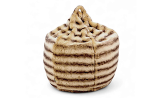 Double Shade Fur Bean Bag