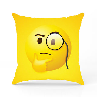 Relaxsit Emoji 3D lycra printed cushions Soft Pillows Stuffed Cushions Home Decor Pillows 14 x 14" single double and pack of 4.