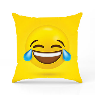 Relaxsit Emoji 3D lycra printed cushions Soft Pillows Stuffed Cushions Home Decor Pillows 14 x 14" single double and pack of 4.