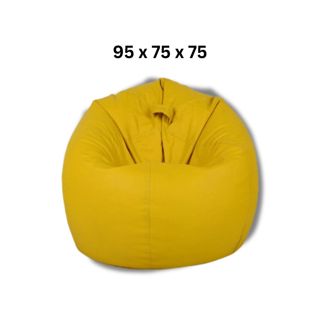 Relaxsit Puffy Leather Bean Bag medium – Dim. 100x75cm