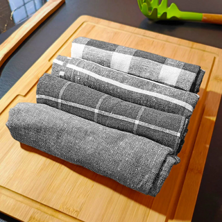 relaxsit Woven Kitchen Dishtowel , kitchen napkin, kitchen Towel 21 x 28", Set of 4 Export Quality