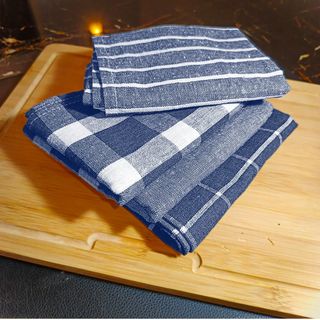 relaxsit Woven Kitchen Dishtowel , kitchen napkin, kitchen Towel 21 x 28", Set of 4 Export Quality