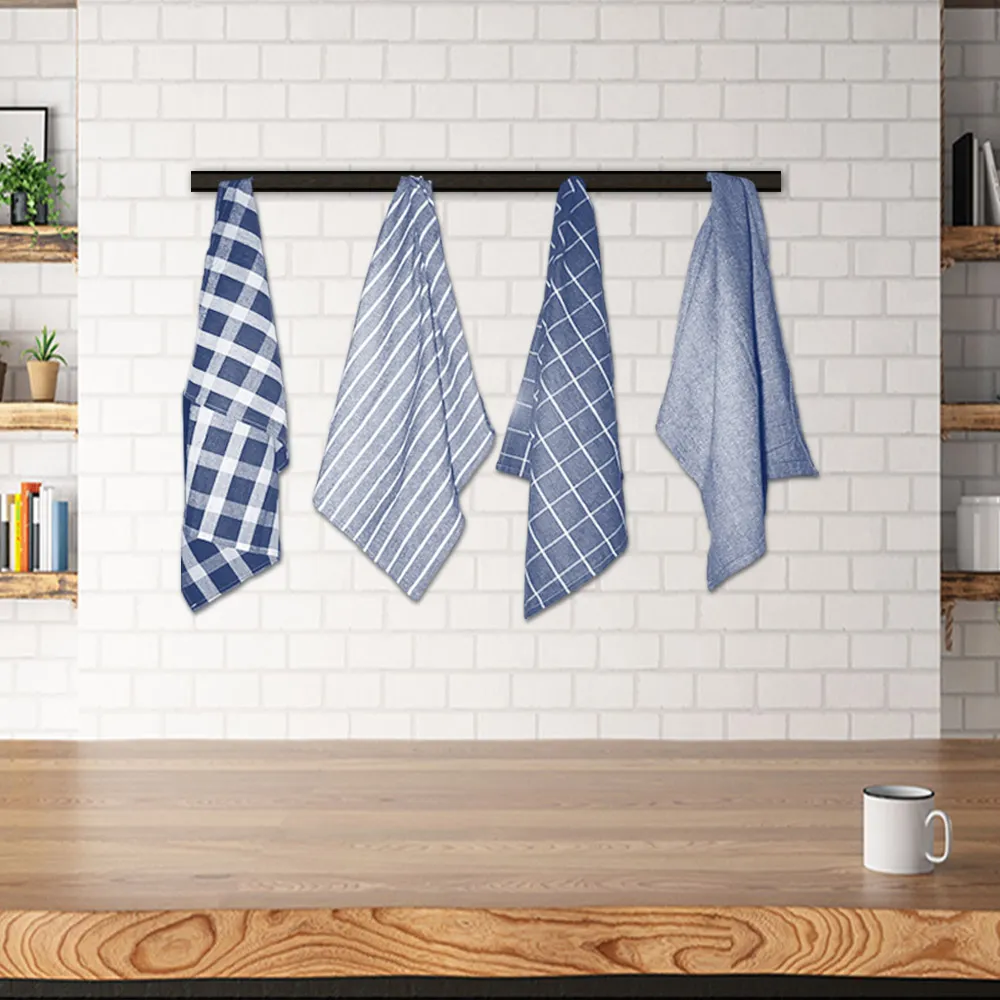 relaxsit Woven Kitchen Dishtowel , kitchen napkin, kitchen Towel 21 x 28", Set of 4 Export Quality