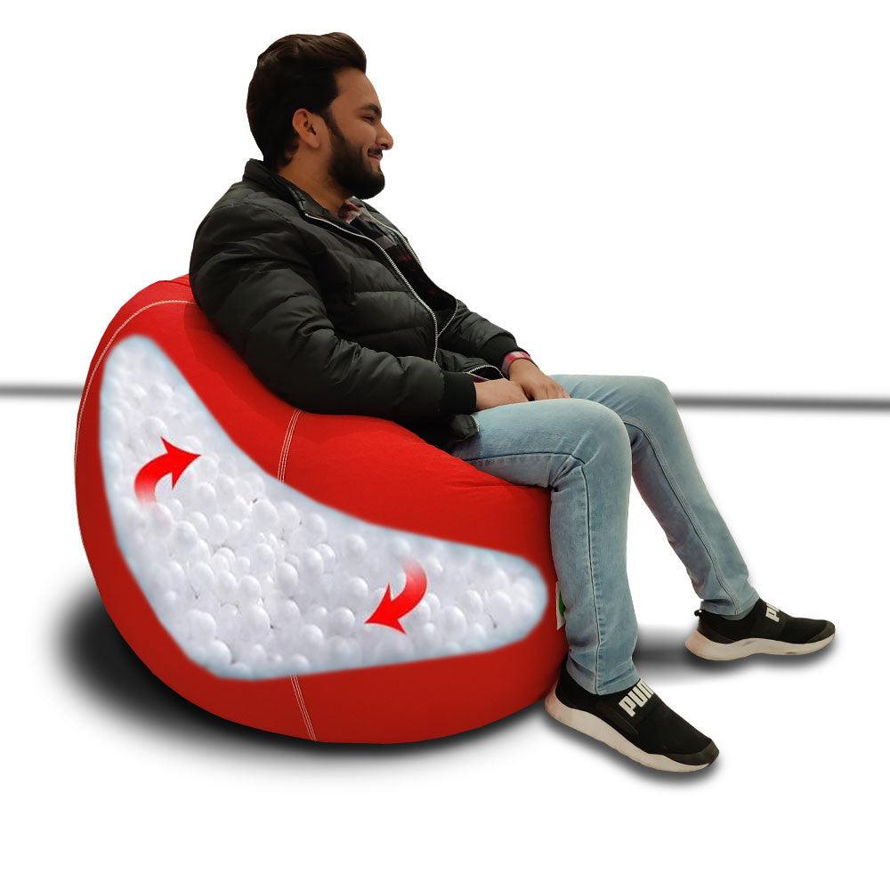 Relaxsit EPS Pearls – Premium Quality Polystyrene Beans - Bean Bag Refilling Available in 0.5