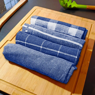 relaxsit Woven Kitchen Dishtowel , kitchen napkin, kitchen Towel 21 x 28", Set of 4 Export Quality