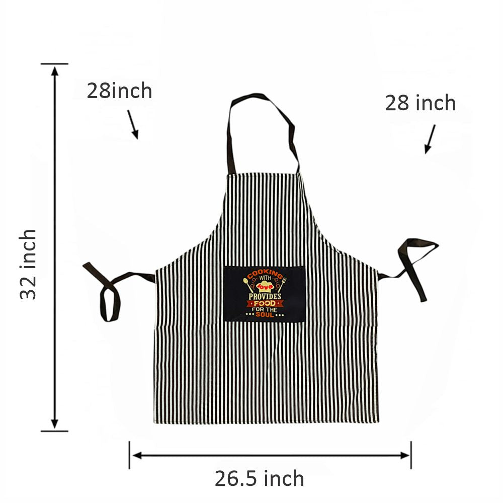 "Stylish Sleeveless Printed Kitchen Fabric Apron for Women – Comfort & Elegance in Cooking!"
