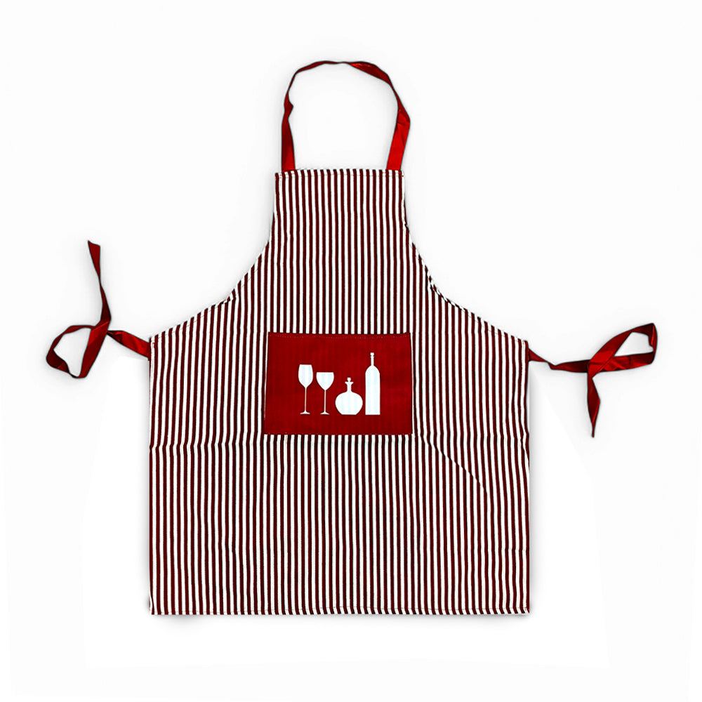 "Stylish Sleeveless Printed Kitchen Fabric Apron for Women – Comfort & Elegance in Cooking!"
