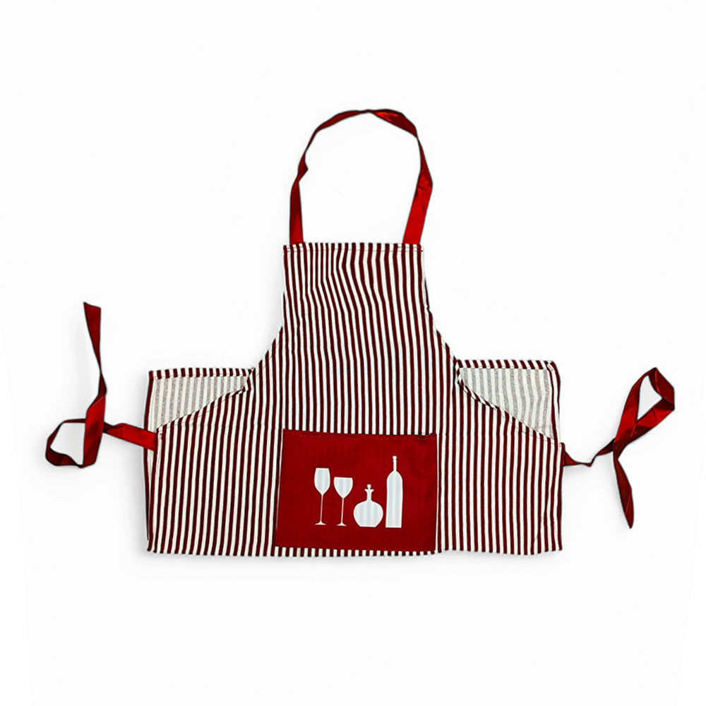 "Stylish Sleeveless Printed Kitchen Fabric Apron for Women – Comfort & Elegance in Cooking!"
