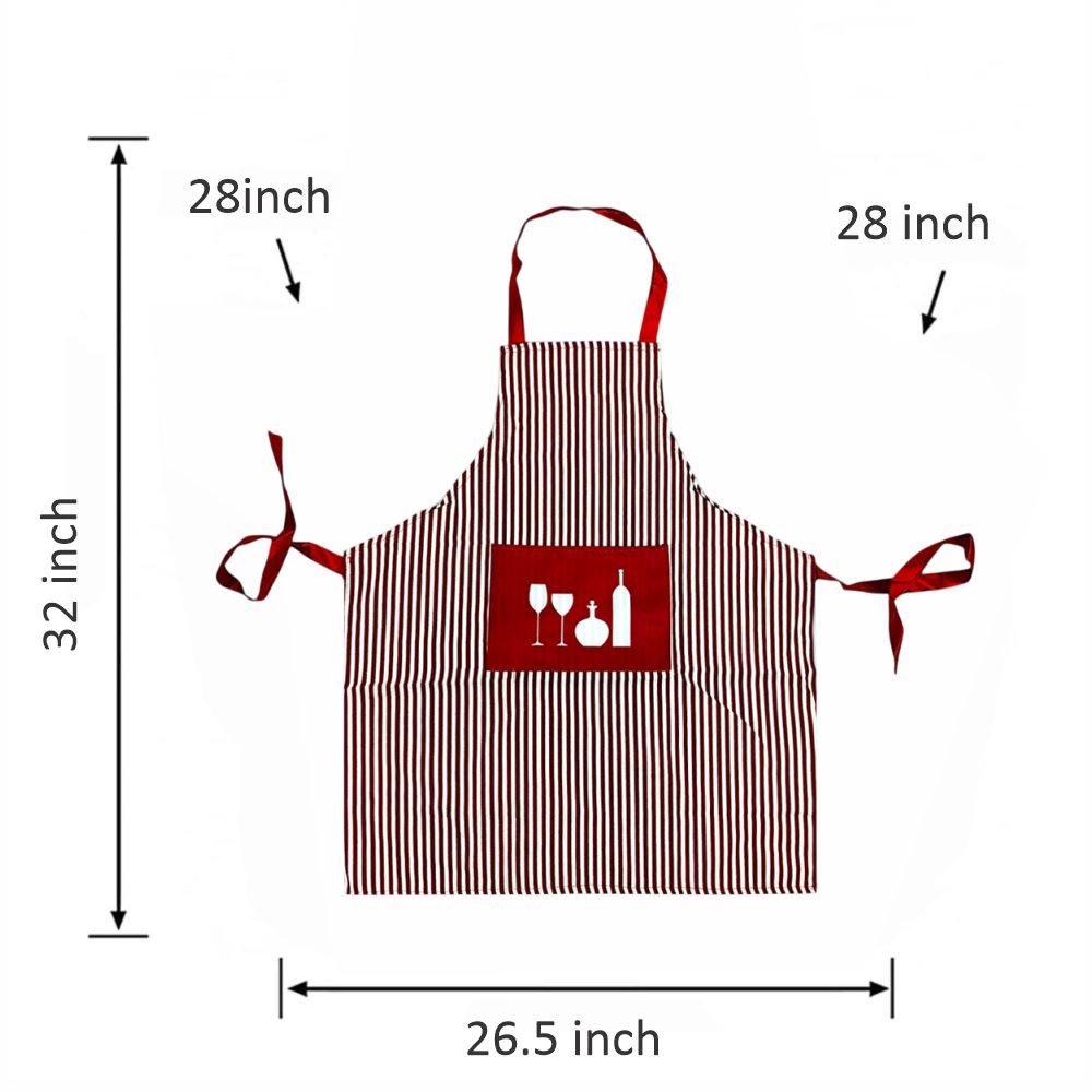 "Stylish Sleeveless Printed Kitchen Fabric Apron for Women – Comfort & Elegance in Cooking!"