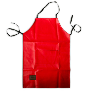 Apron PU Artificial LeatherWaterproof Apron kitchen apron