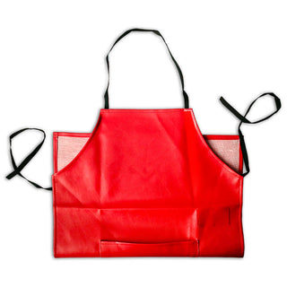 Apron PU Artificial LeatherWaterproof Apron kitchen apron