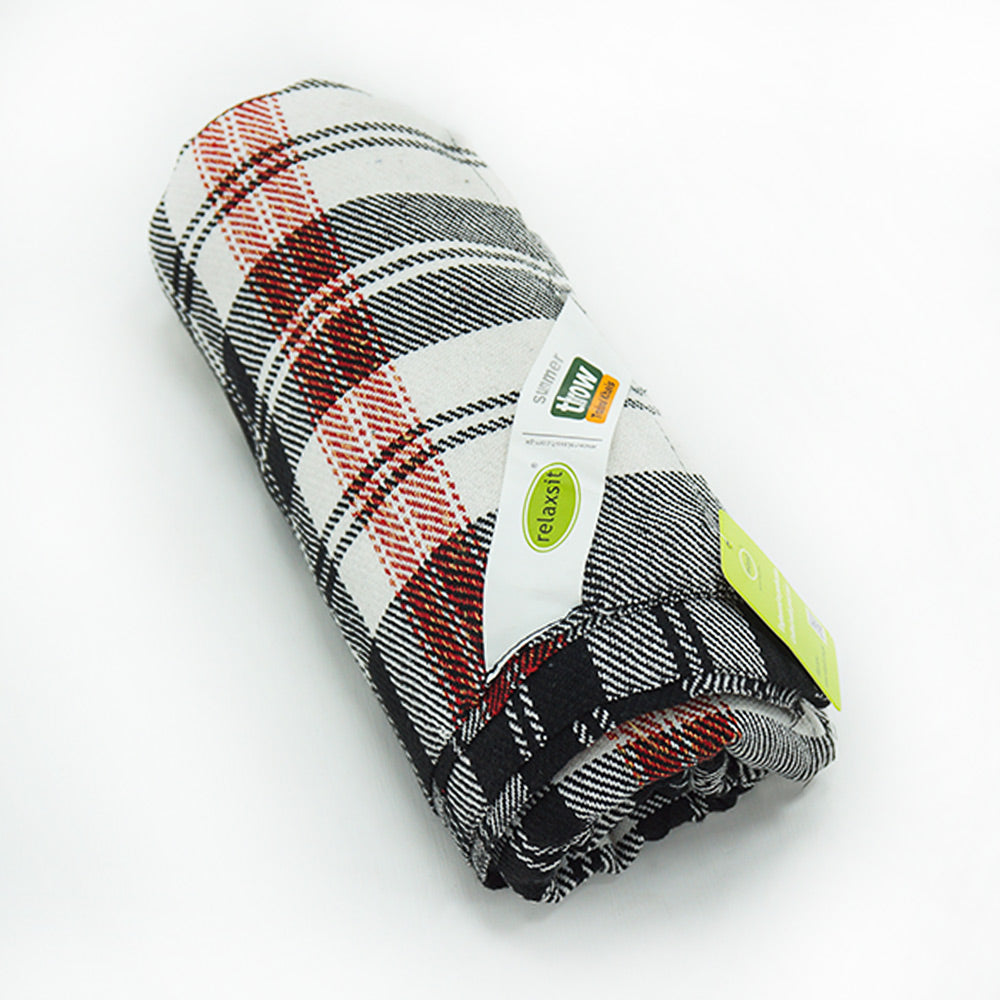 Cotton Summer Throw Kasuri khais Bed Throw Travel Blanket