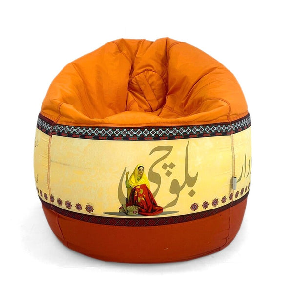 Relaxsit Balochistan Cultural printed Bean Bag