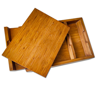 Set of 3, Wooden Tray Set Chopping Board Cutting Board 