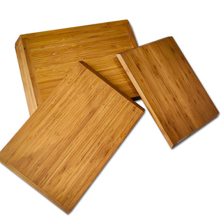 Set of 3, Wooden Tray Set Chopping Board Cutting Board 