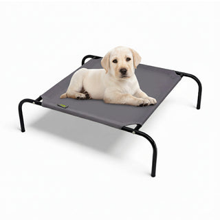 Relaxsit Basic Pet Bed Cooling Elevated Breathable For Small Medium and Large size of dogs. DIY item very easy to assemble very special scratch proof fabric