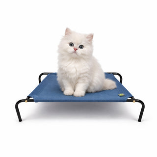 Relaxsit Basic Pet Bed Cooling Elevated Breathable For Small Medium and Large size of dogs. DIY item very easy to assemble very special scratch proof fabric