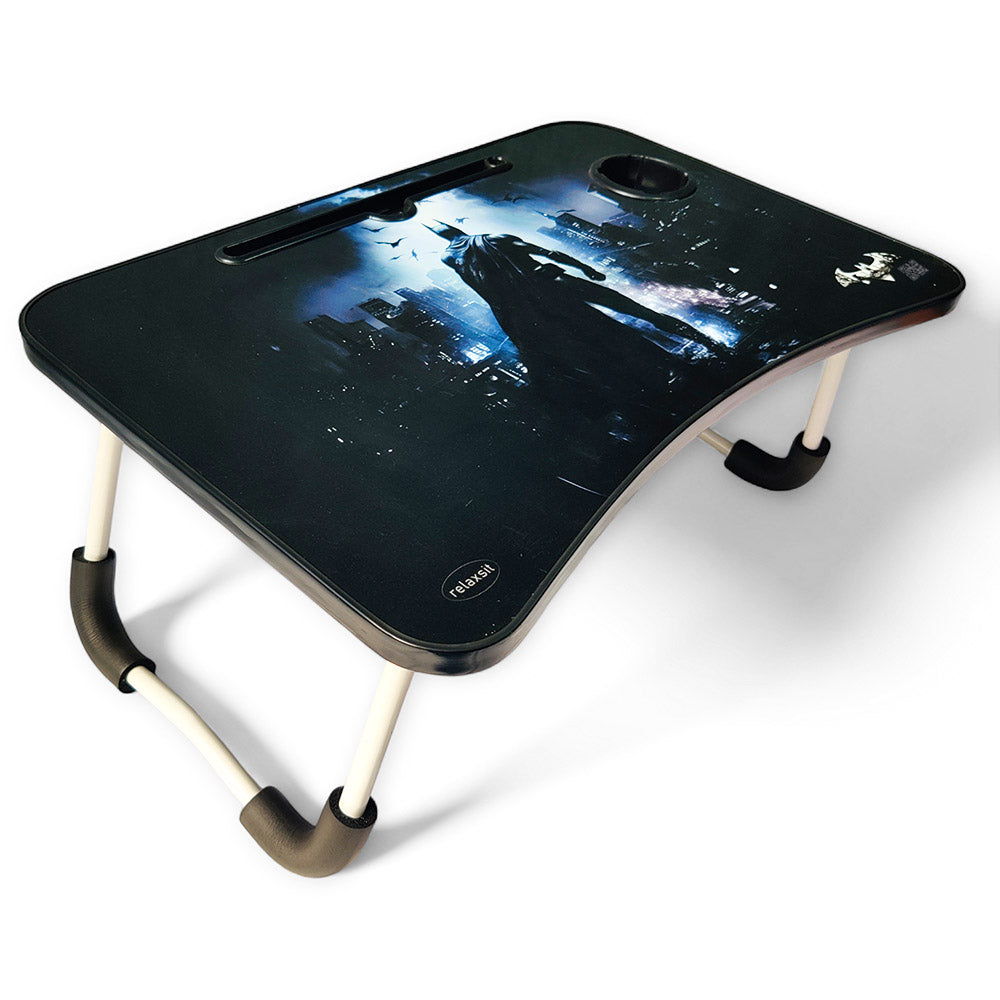 Relaxsit Bedpro Max / Printed Foldable Table Computer Table Floor table Laptop table Drawing desk Bed Table Foldable Table Notebook Stand Reading Holder Breakfast Serving Bed Tray with Tablet Slots 40 x 60 cm or 16 x 24"