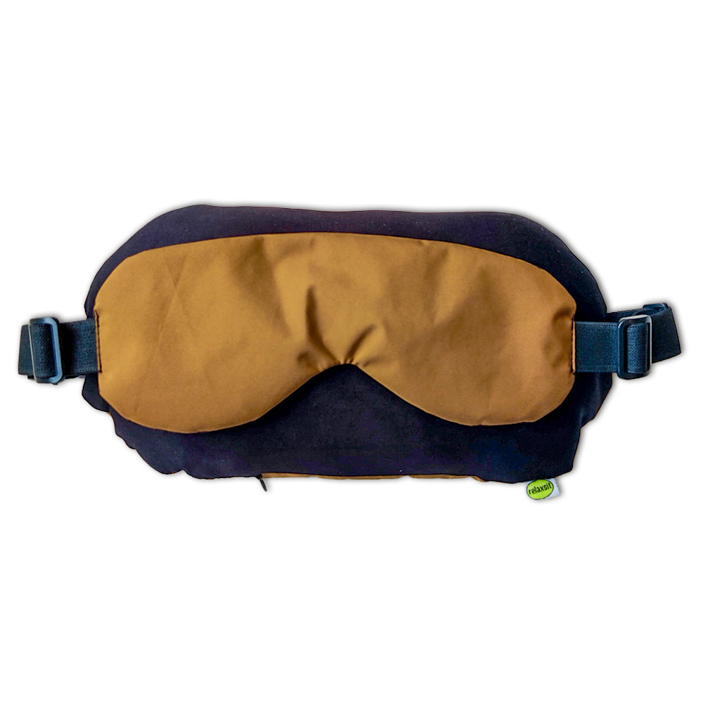 Travel Buddy Neck Pillow With Eye Mask 2 In 