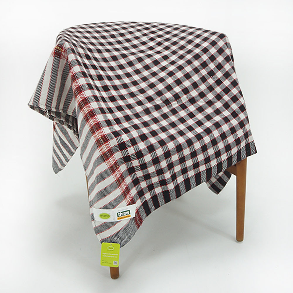 Cotton Summer Throw Kasuri khais Bed Throw Travel Blanket