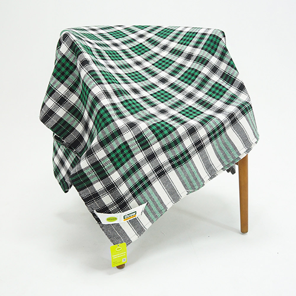 Cotton Summer Throw Kasuri khais Bed Throw Travel Blanket