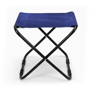 Relaxsit Portable Folding Camping Stool – Lightweight Travel Seat with Strong Steel Frame For Indoor and Outdoor & Durable Fabric