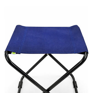 Relaxsit Portable Folding Camping Stool – Lightweight Travel Seat with Strong Steel Frame For Indoor and Outdoor & Durable Fabric