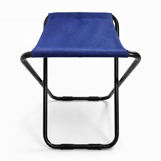 Relaxsit Portable Folding Camping Stool – Lightweight Travel Seat with Strong Steel Frame For Indoor and Outdoor & Durable Fabric