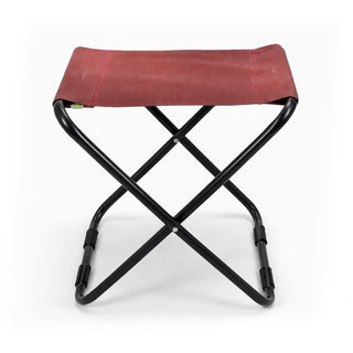 Relaxsit Portable Folding Camping Stool – Lightweight Travel Seat with Strong Steel Frame For Indoor and Outdoor & Durable Fabric