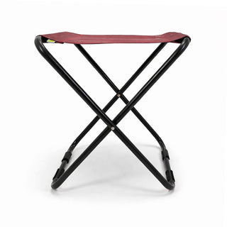 Relaxsit Portable Folding Camping Stool – Lightweight Travel Seat with Strong Steel Frame For Indoor and Outdoor & Durable Fabric
