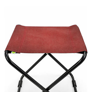 Relaxsit Portable Folding Camping Stool – Lightweight Travel Seat with Strong Steel Frame For Indoor and Outdoor & Durable Fabric