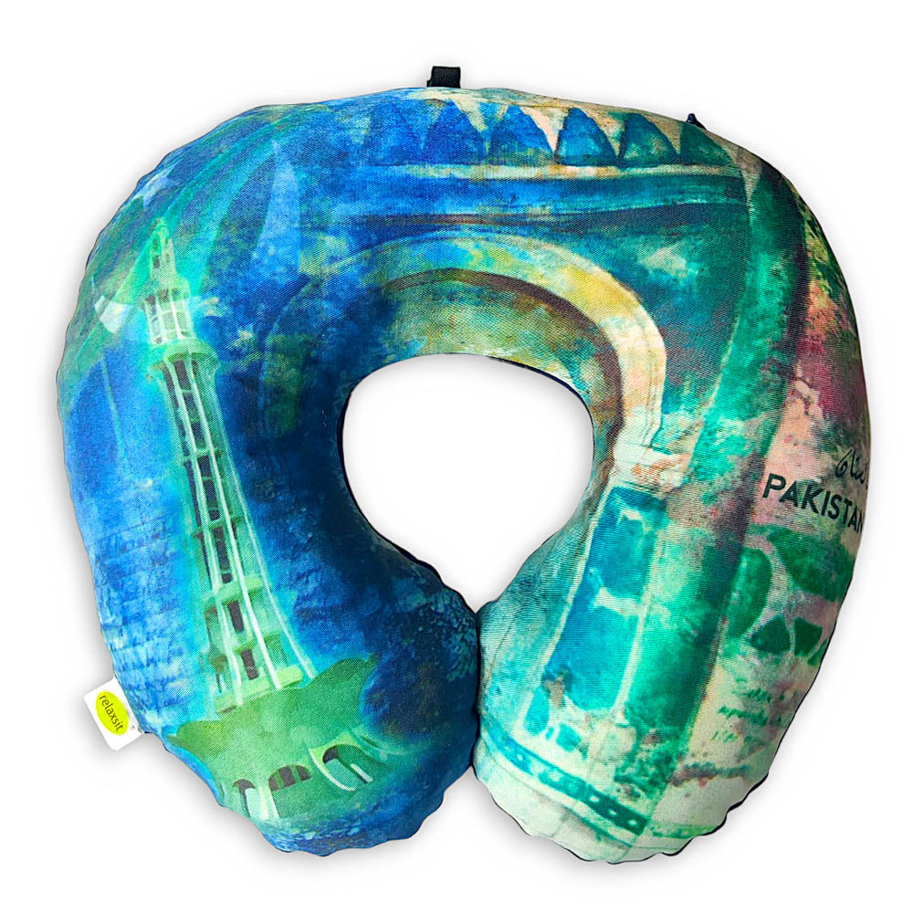 Relaxsit Chillo Pillow printed – kids, youngsters, adults designs Extremely Soft and Comfortable Neck pillow – Head and Chin Support Travel Neck Pillow - Car Neck Pillow For Travel - Travel Neck pillows