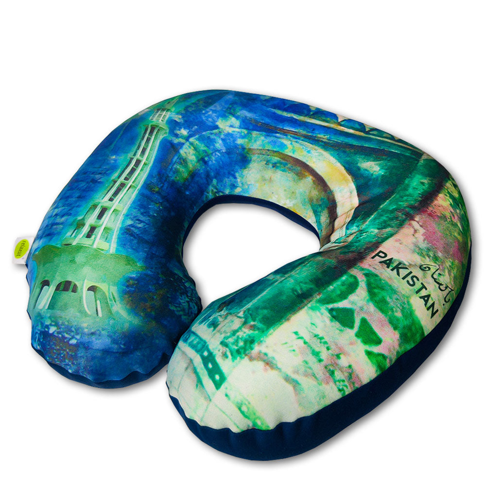 Relaxsit Chillo Pillow printed – kids, youngsters, adults designs Extremely Soft and Comfortable Neck pillow – Head and Chin Support Travel Neck Pillow - Car Neck Pillow For Travel - Travel Neck pillows