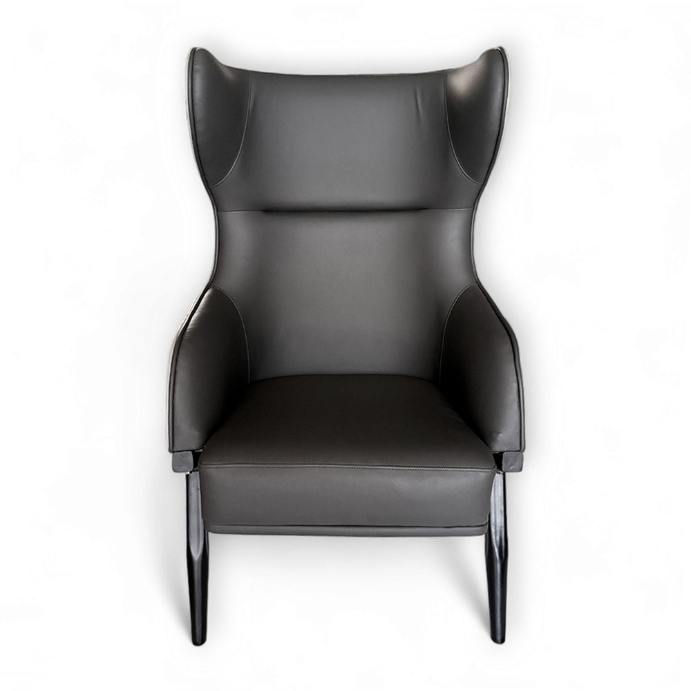 CurveLux- Modern Elegance Wing Chair