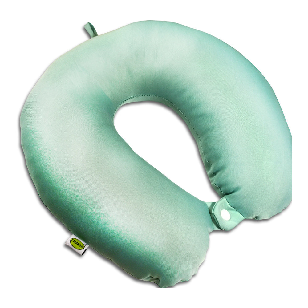 RELAXSIT World's Best Feather Soft Micro fiber Neck Pillow Travel Pillow Flight Pillow, Neck Cushion Head and Chin Supporting - Relaxsit