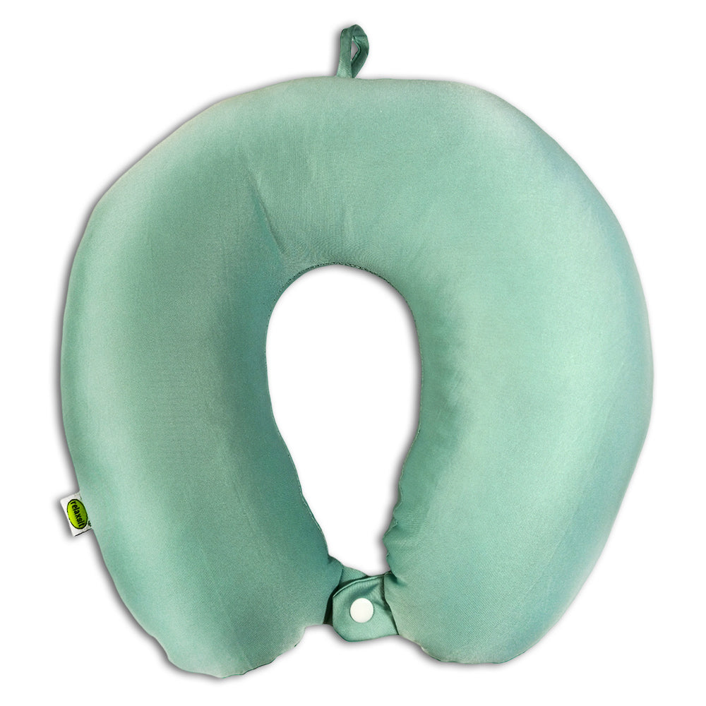 RELAXSIT World's Best Feather Soft Micro fiber Neck Pillow Travel Pillow Flight Pillow, Neck Cushion Head and Chin Supporting - Relaxsit