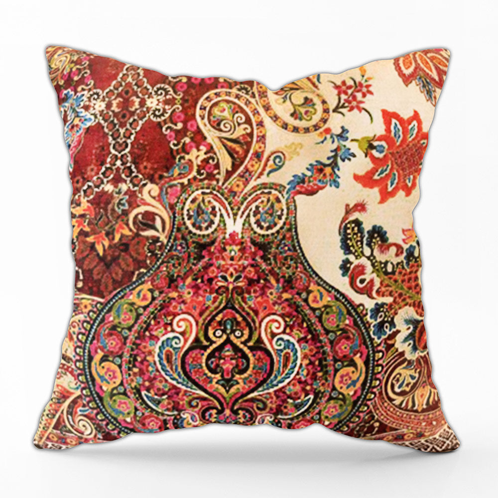 Pack of 5 Printed Cushion only covers Sitting Cushion throw pillow size: 16" x 16" or 40 x 40cm