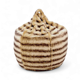 Relaxsit Double Shade Faux Fur Bean Bag Chair – Ultra Soft & Stylish Seating