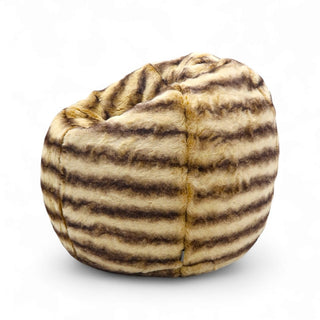 Relaxsit Double Shade Faux Fur Bean Bag Chair – Ultra Soft & Stylish Seating