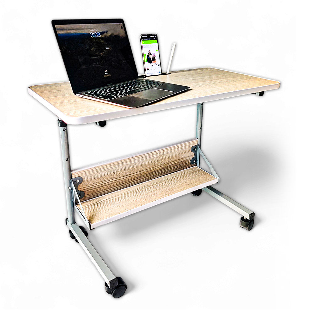 Relaxsit Flexi-Big adjustable C-Table – Bed table, Laptop Trolley Table with Adjustable Height - Relaxsit