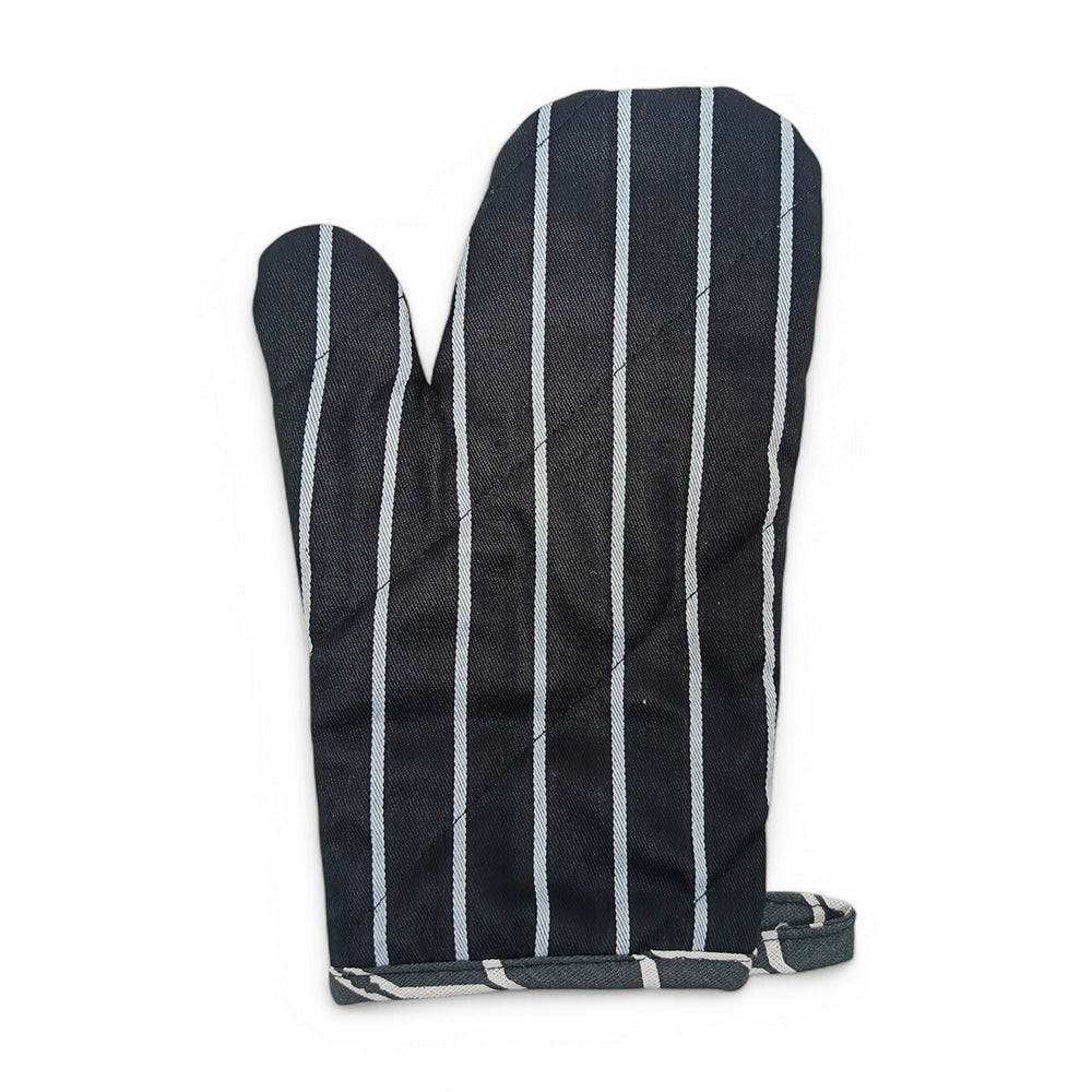 Relaxsit Heat Resistant Kitchen Oven Gloves or mitt set (Pack of 2) and glove plus potholder (set of 2) Printed chef's gloves with reinforced web guard plus cotton