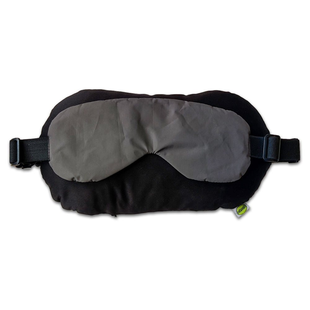 Travel Buddy Neck Pillow With Eye Mask 2 In 