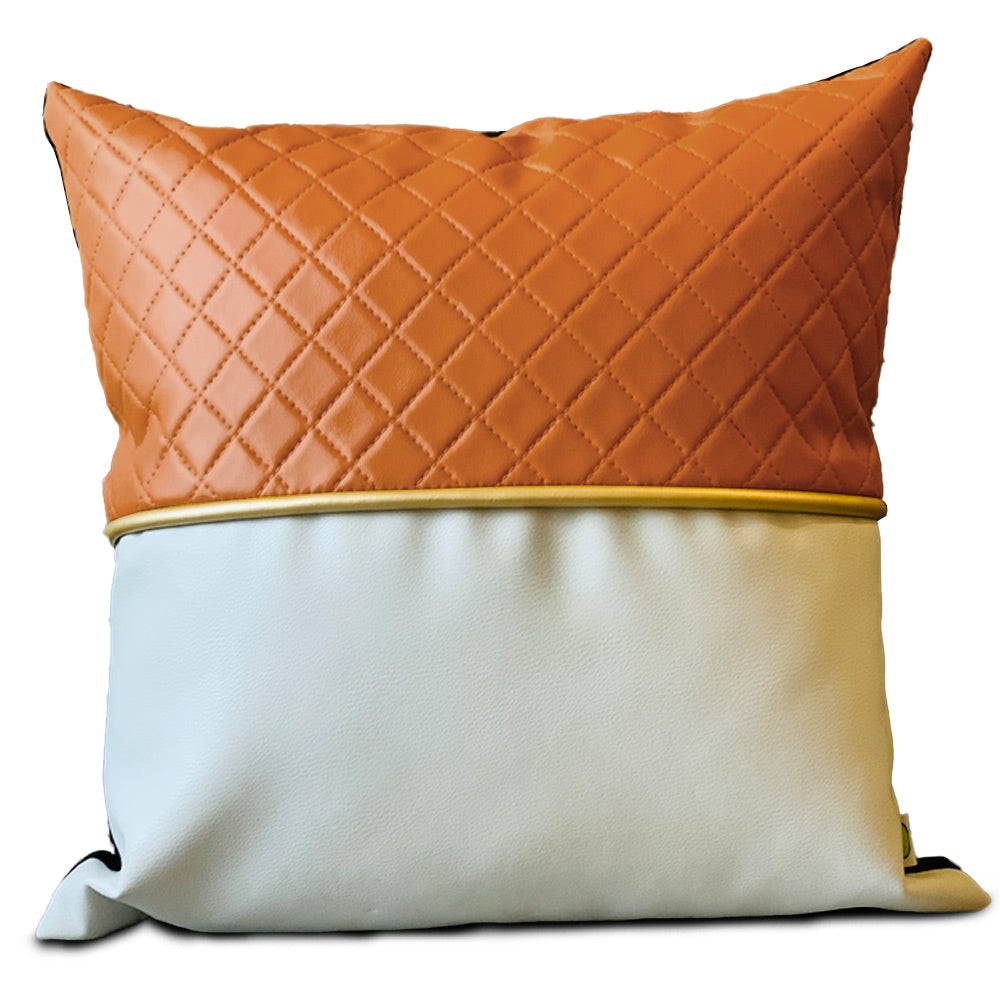 Leather Quilted Cushion - Relaxsit