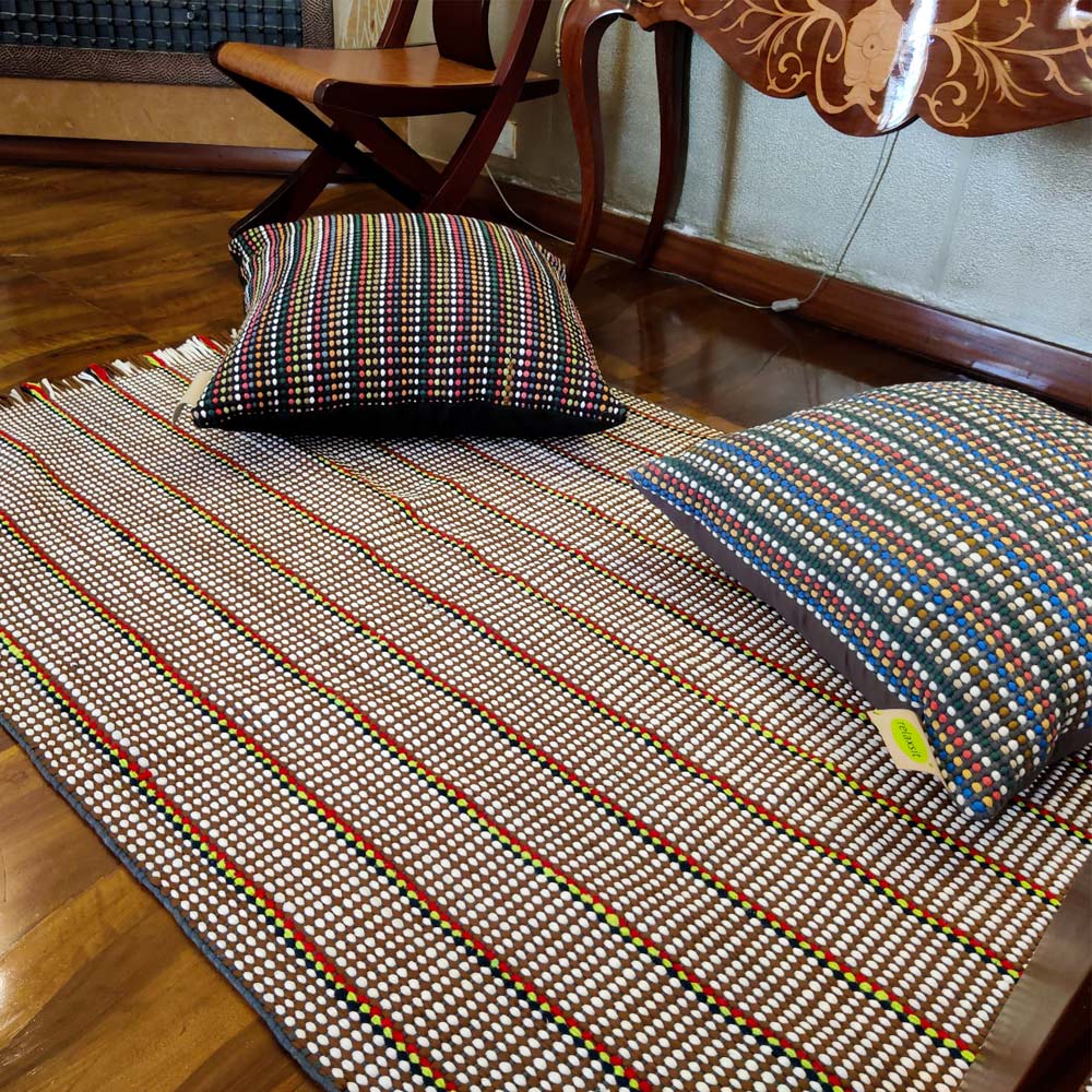 Bunti Handmade Floor Cushion 28" x 28"
