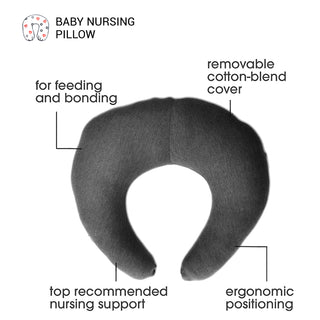 Relaxsit Baby  Nursing Pillow soft lycra fabric soft polyester ball fiber insert seperately
